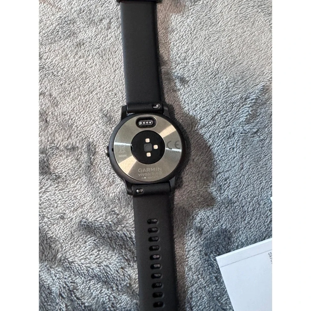 Garmin Vivoactive 3 Smartwatch Black Stainless Steel GPS Fitness Tracker